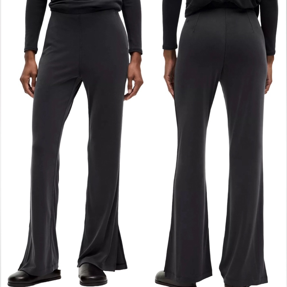 Lululemon Drapey Softstream Black Flare Pants - NWT
